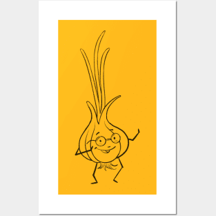 Cute Sweet Garlic Posters and Art